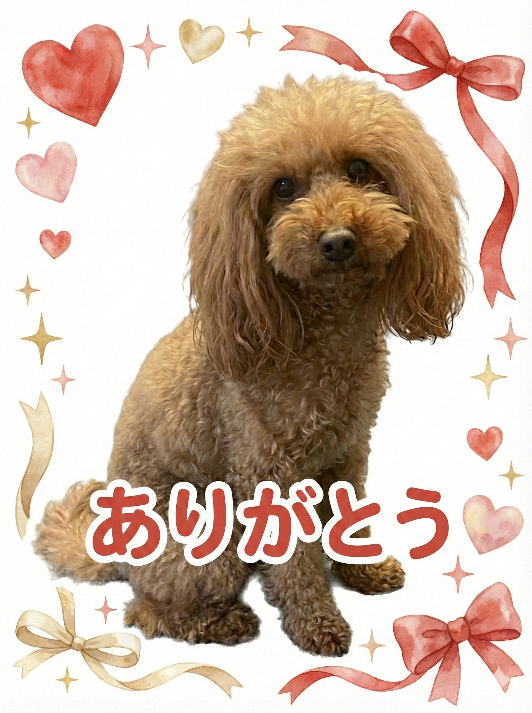 写真切り抜き風スタンプ